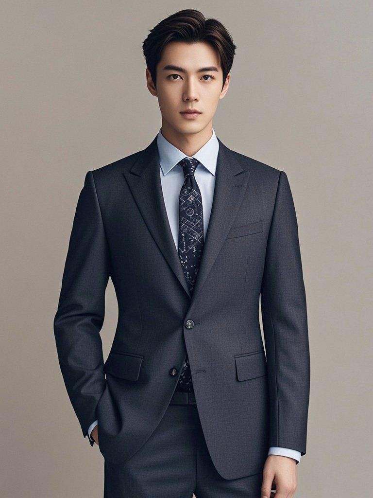 买西装一定要买定制款 秒变模特身材