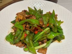 辣椒炒黑猪肉-北平宴·烤鸭·京味菜(中关村店)