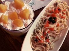 奶油蘑菇汁绘意大利面-绿茵阁牛扒餐厅(客村店)