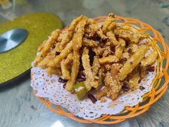 芝麻土豆丝-西大酒店