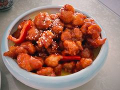 糖醋里脊-天天向上素食餐厅(五台山店)