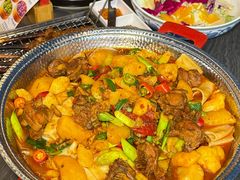 -百彦蒙古包·碳烤羊排·手抓羊肉(万江首店)