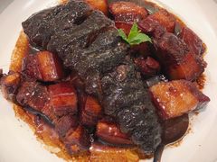葱烤大乌参红烧肉-好福记饭店(红梅公园店)