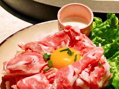 鲜奶浸手切羔羊肉-鲜潭蒸汽石锅鱼(五道口购物中心店)
