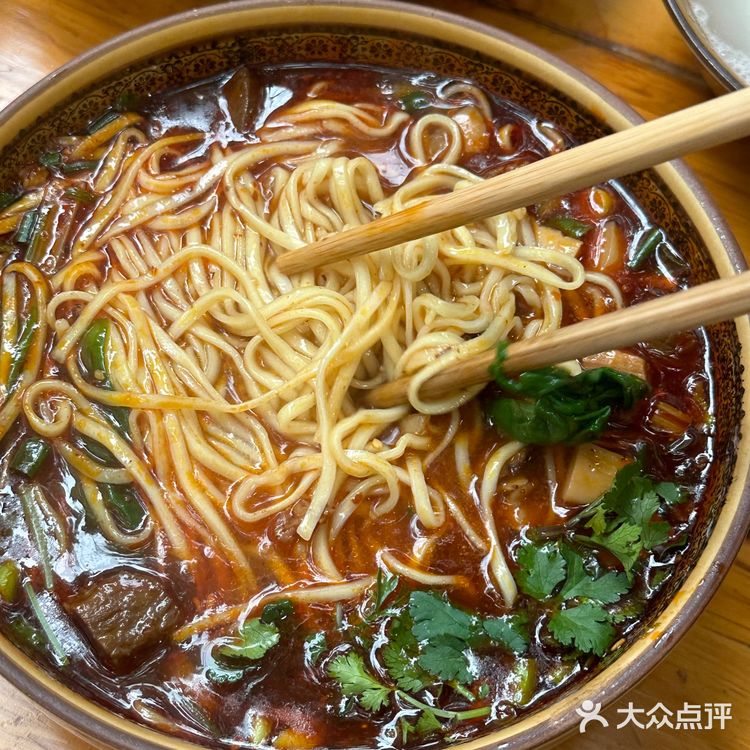 蒲江！！随便找一家面也这么好恰！！
