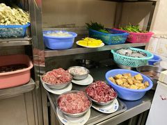 自助取餐区-海口滨海新村143号海南老字号炒菜店