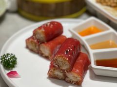 红米脆皮鲜虾肠-蝴蝶里·粤菜·点心(龙湖杭州金沙天街店)