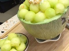 哈密瓜鲜奶冰-MINIPOPO鲜奶·甜品(宽厚里店)