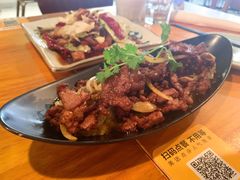 茄子小炒肉-疆Jiang·新疆秘制料理
