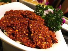 劲爆麻辣牛肉-东道煮牛肉火锅(重庆路店)