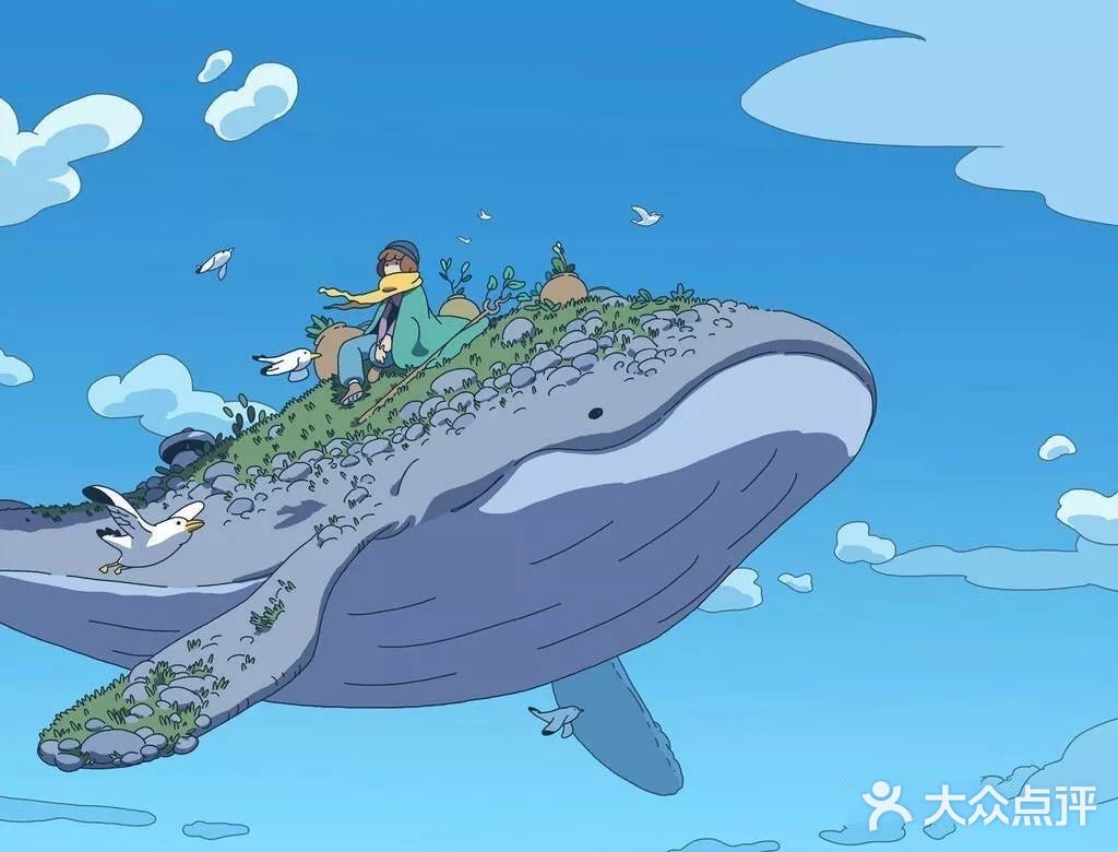 宫崎骏动漫里面的场景！