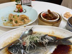 油盐水蒸山坑鲩-聚福山莊·寻味顺德(北滘店)