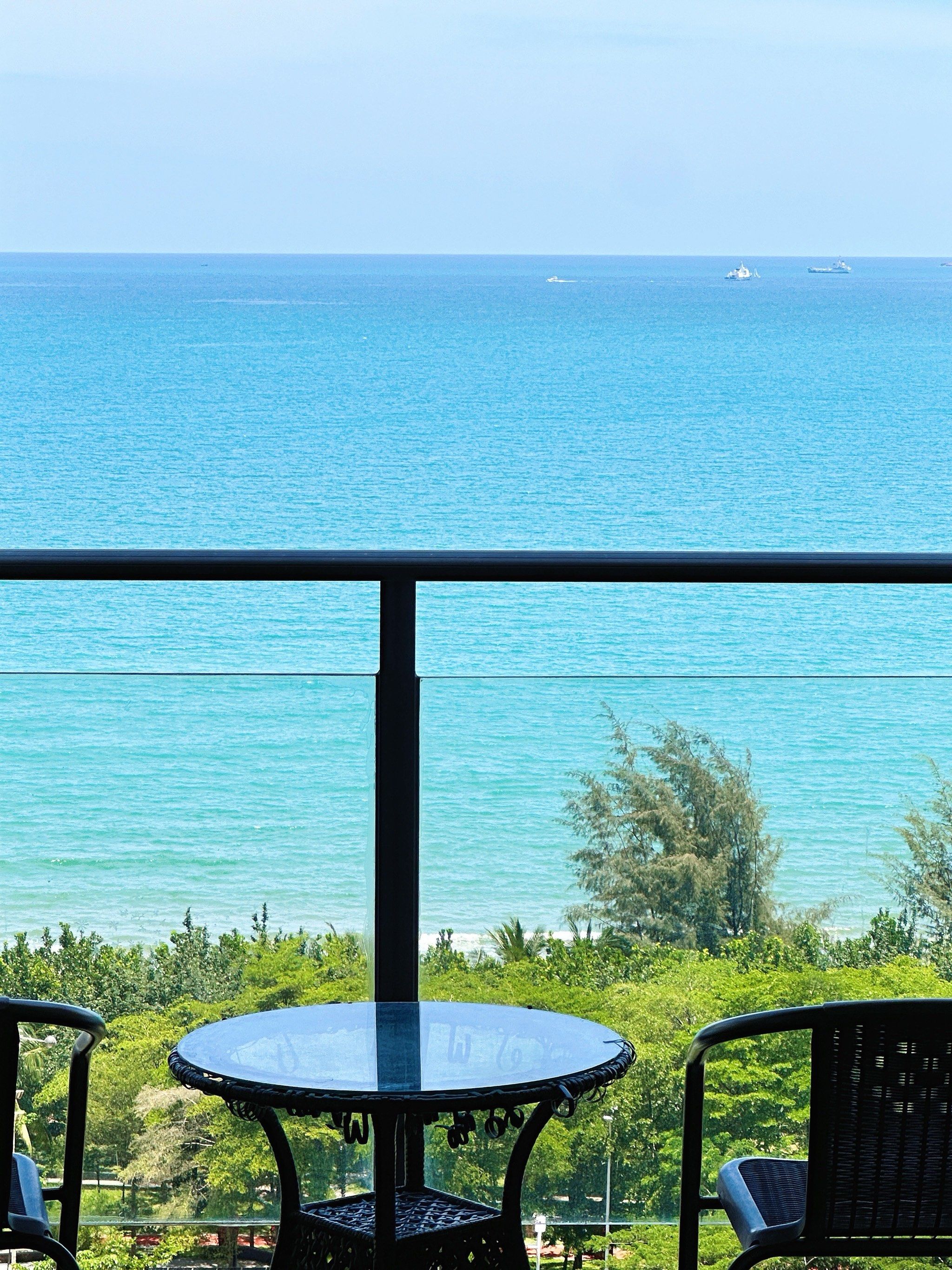 海边酒店的惬意时光