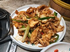 葱姜炒鱼杂-淘米捞·米汤脆鲩鱼火锅(福田皇岗店)