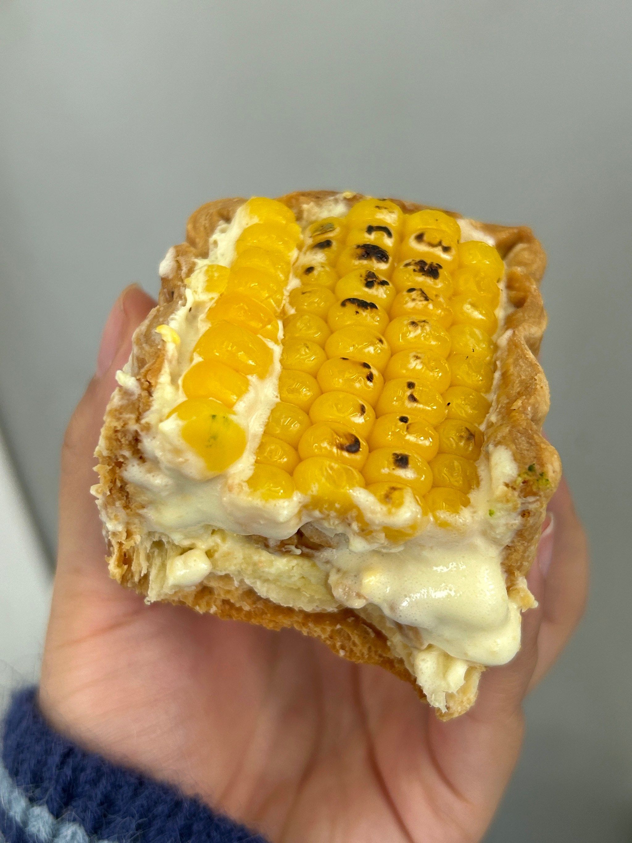 同款的玉米派我在bang也吃到了