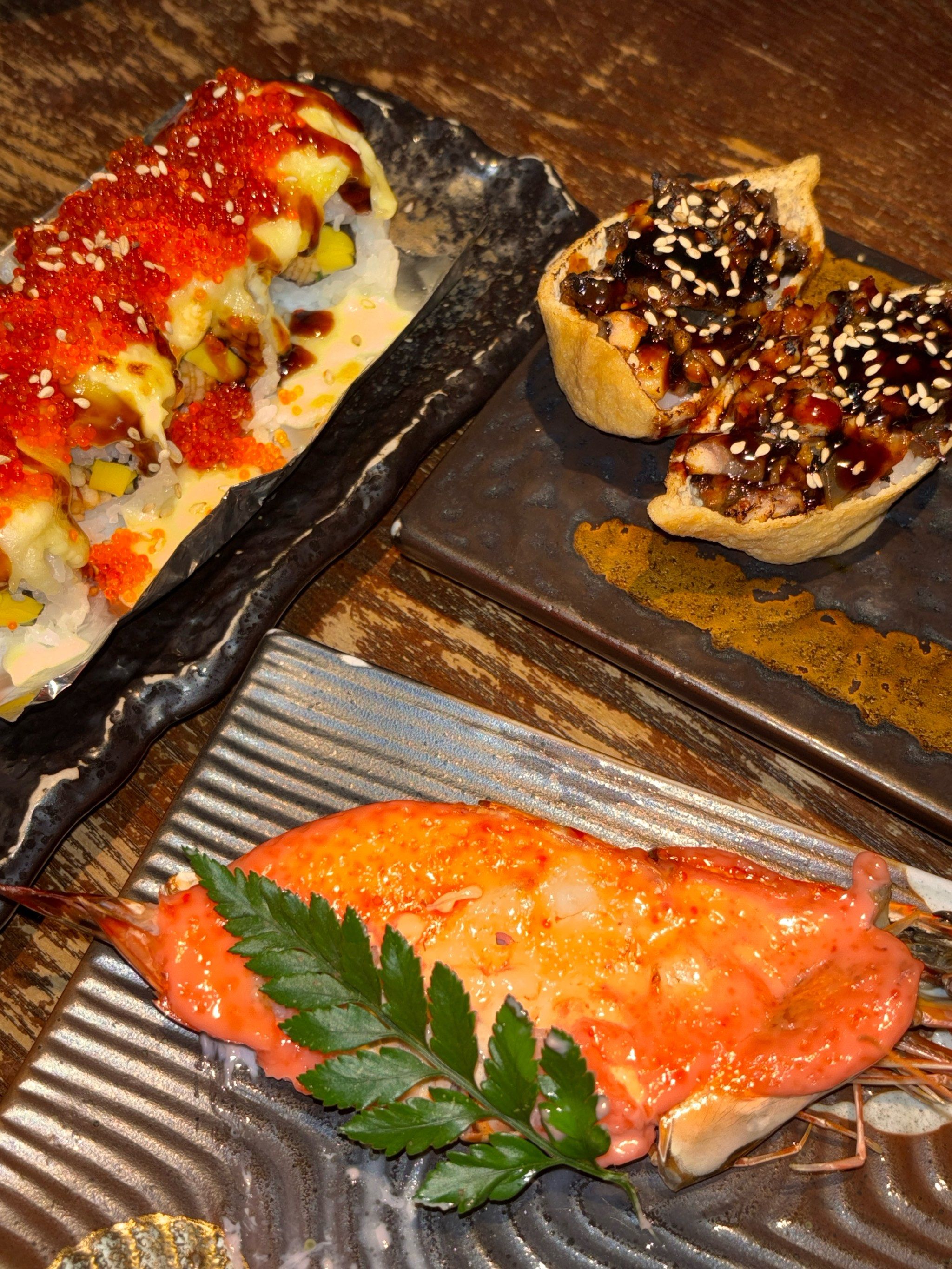 推荐牛肉鹅肝饭!还有榴莲鳗鱼寿司 鳗鱼福袋!