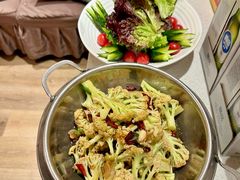 干锅菜花-毛家饭店·30年融合新湘菜(无影山店)