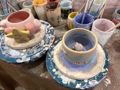 -馆陶手作坊DIY·陶艺·石塑粘土·石膏娃娃(车陂店)