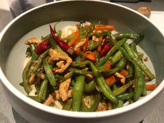 豆角丝炒肉拌转百刀-日上三甘(三里屯店)