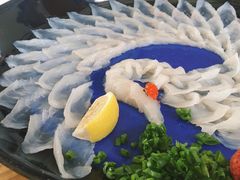 河豚生鱼片-天正河鲀·河豚亭(大连店)