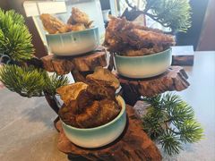 九肚鱼熏鱼带鱼三拼-佬太公海鸭·海鲜大排档(上海总店)