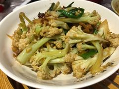 有机花菜-靓靓蒸虾(中山公园店)