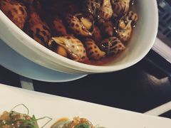 古越陈酿煮花螺-杭州西子湖四季酒店·金沙厅