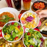 外卖女孩的福音‼️终于在必胜客实现均衡饮食