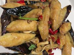 风味茄子-五谷丰登农家院·地道胶东菜·海鲜烧烤(威海店)