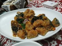 咸蛋黄焗有机南瓜-临家闽南菜(翔安店)