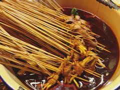 -拈签一笑黄牛肉辣卤串串