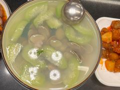 蛤蜊丝瓜汤-旺达·福州菜(正大广场店)