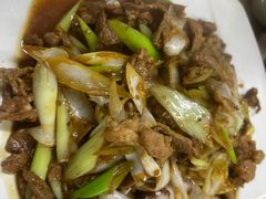 葱爆羊肉-马姐爆肚儿门丁肉饼
