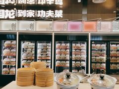 面包甜点陈列柜-西贝(金桥店)