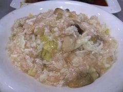 虾茸草菇白菜-砂锅李(九江路店)