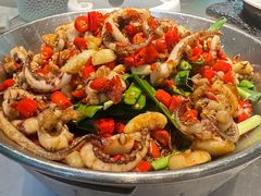 香辣鱿鱼须-费大厨辣椒炒肉(黄兴中心广场店)