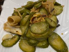 香菌酱脆瓜炒羊肚-新兴家喻酒家·羊城名宴(昌岗店)