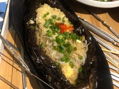 蒜香烤紫茄-功夫怪兽·烧烤(珠江路店)