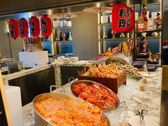 自助取餐区-西安高新希尔顿酒店·咖啡露台西餐厅