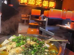 -探鱼·鲜青椒爽麻烤鱼(西南商都店)