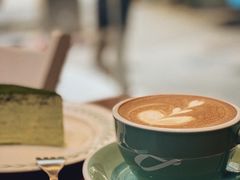 芝士拼配拿铁-Line 咖啡(石厦花园店)