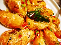 美极蒜香虾-新白鹿餐厅(龙游路总店·杭帮菜名店)