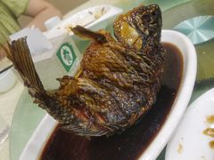 罾蹦鲤鱼-奥华餐厅·老张记(台基厂店)