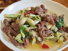 葱爆牛柳-曾牛肉