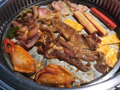 -绿岛港轩海鲜烤肉涮锅自助餐厅