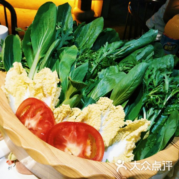 重庆刘一手火锅(万达店)-蔬菜拼盘-菜-蔬菜拼盘图片-常熟美食-大众