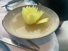 九品香水莲花松茸鸡清汤-天玑高空江景餐厅&酒吧Sky Secret Restaurant&Bar