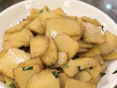 小葱农家土豆-芦茨金富饭庄·25年老字号·专做稻草鸡