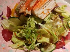 蟹肉沙拉-鳗鲔料理小馆