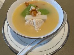 鸡油菌丝瓜盐卤豆腐煲-新荣记(新源南路店)